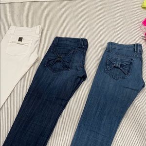 3 Pairs of Frankie B skinny jeans. 100 for all !